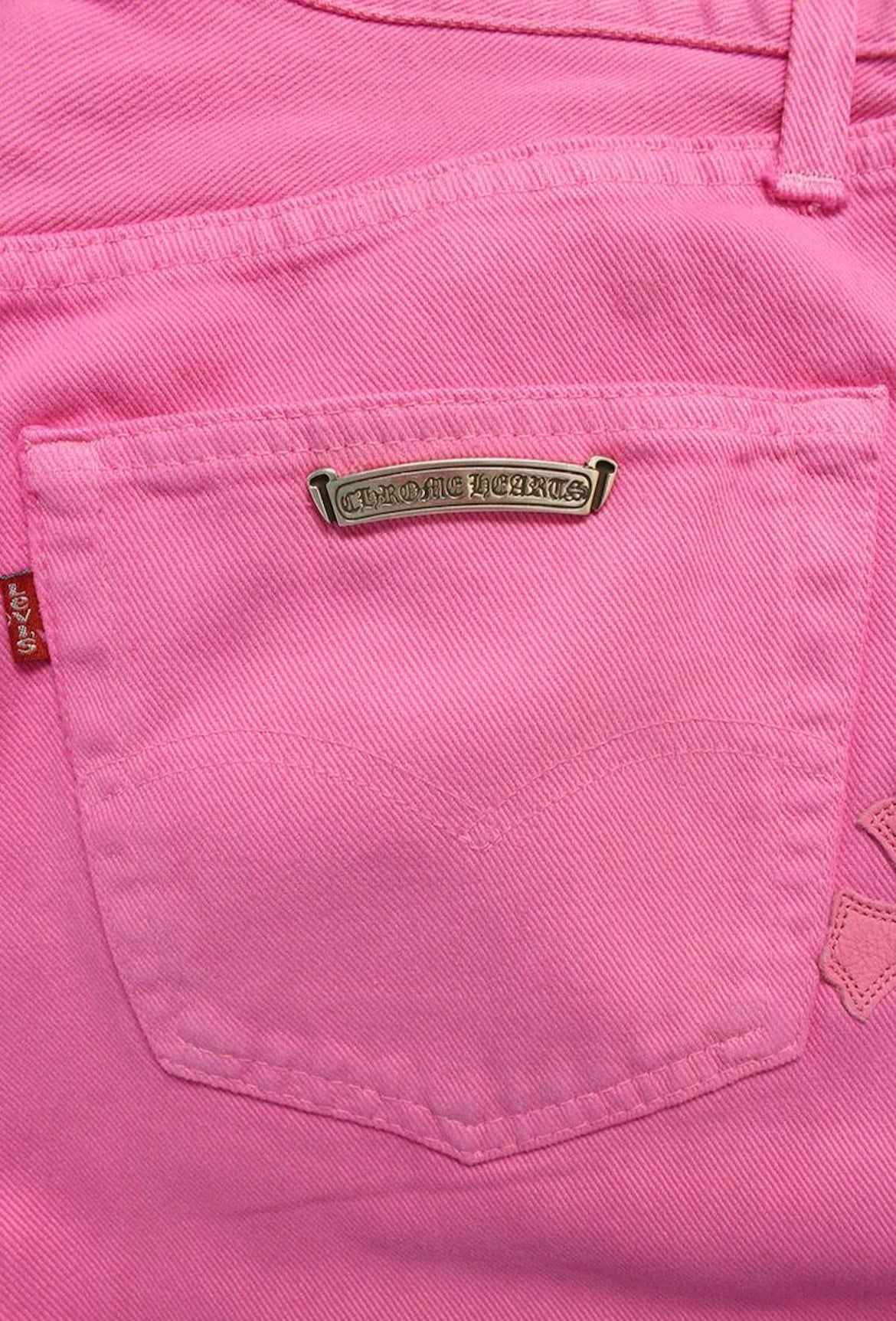 CHROME HEARTS "SEX RECORDS" DENIM