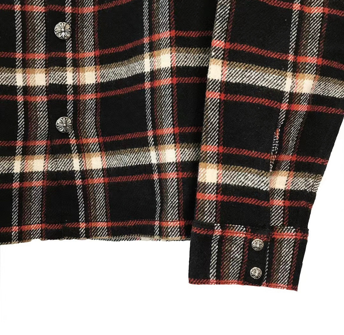 CHROME HEARTS FLANNEL JACKET