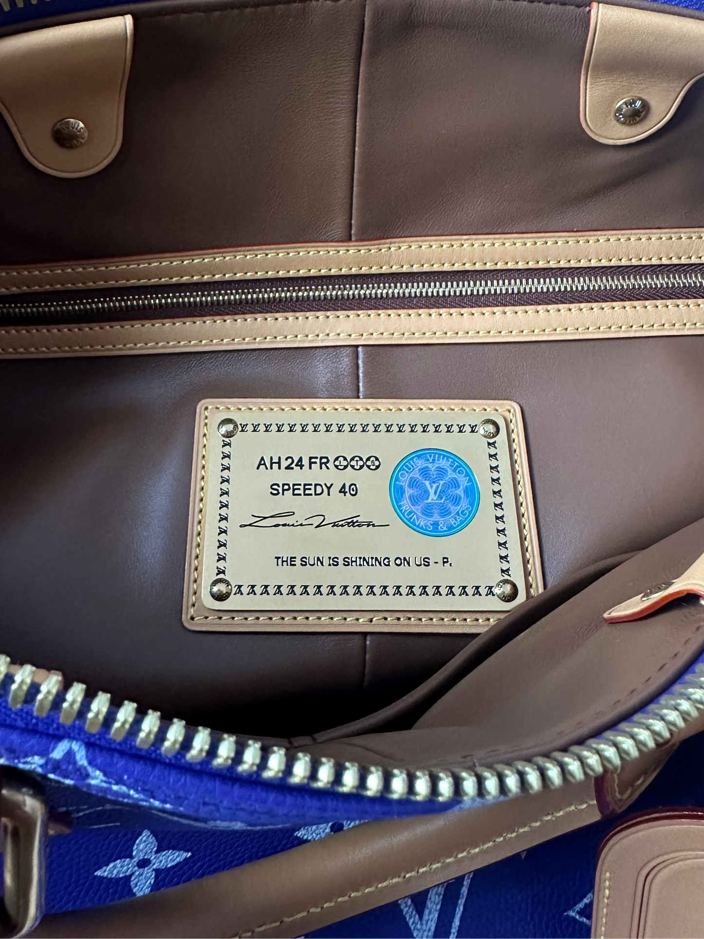 LOUIS VUITTON SPEEDY P9 AMETHYSTE