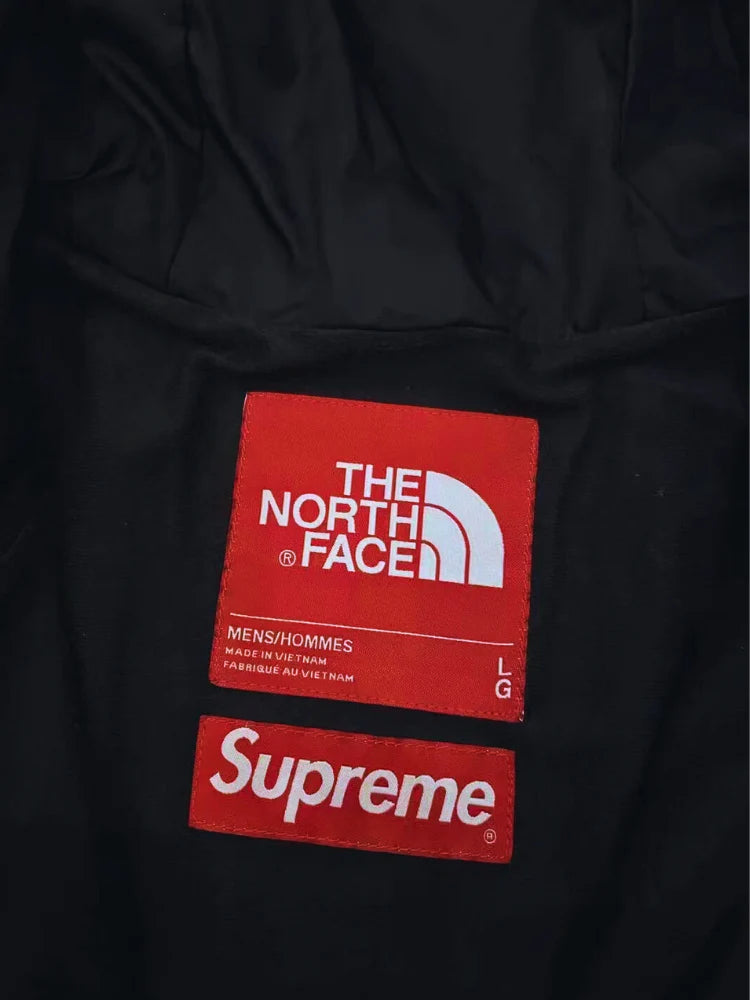 THE NORTH FACE X SUPREME LEATHER HOODIE